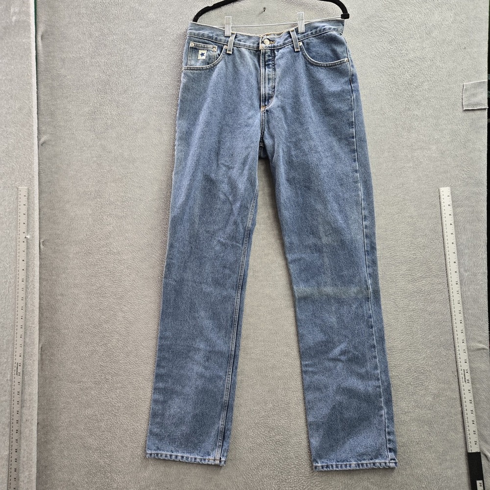 VINTAGE Rocky Mountain Jeans Women Jeans 13 XL Blue Denim RB74088001 Western Y 2